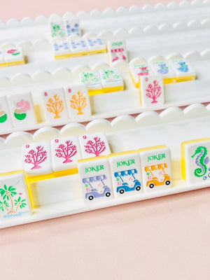 Mahjong Acrylic Racks and Ruffle Pushers