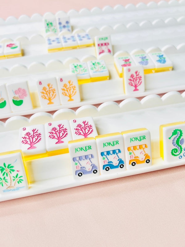 Mahjong Acrylic Racks and Ruffle Pushers