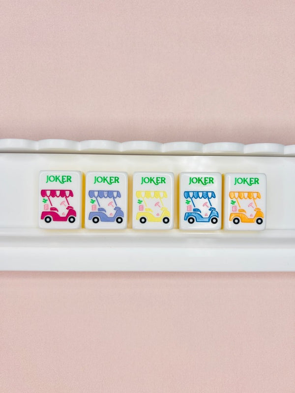 Mahjong Acrylic Racks and Ruffle Pushers