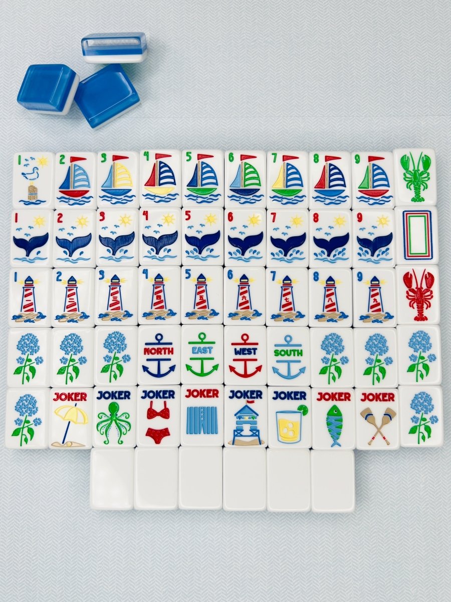 The Nantucket Tile Collection with Matching Mat & Shuffler | Bam