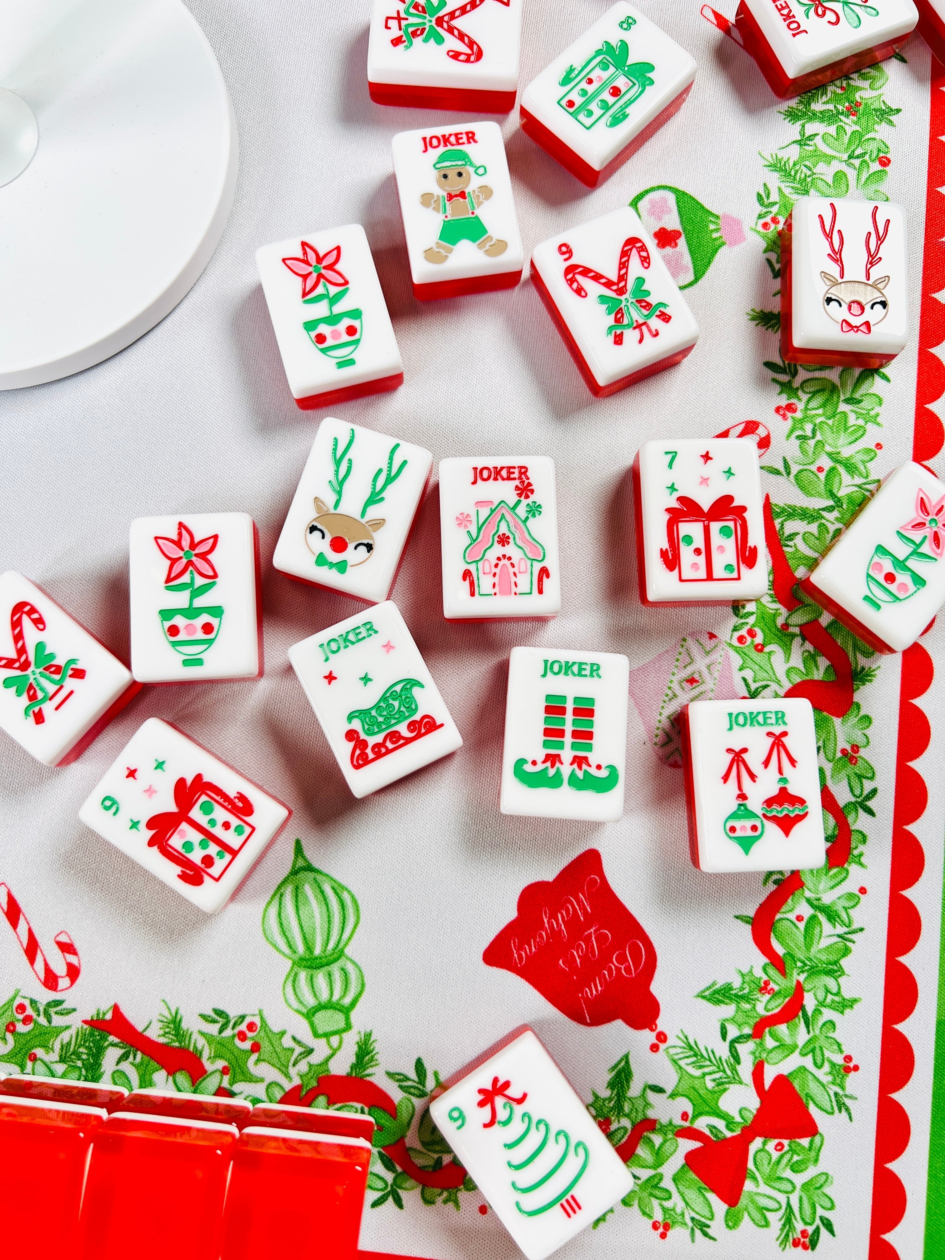 Mahjong Christmas Tiles