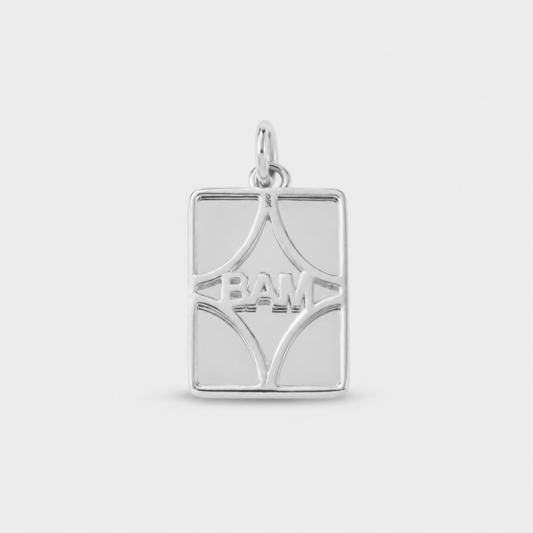 14K Gold Mahjong Charm with Lab Diamonds | Fine Mahjong Jewelry