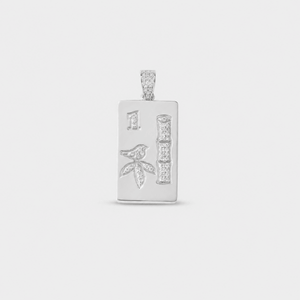 14K Gold Mahjong Pendant Necklace | Fine Mahjong Jewelry