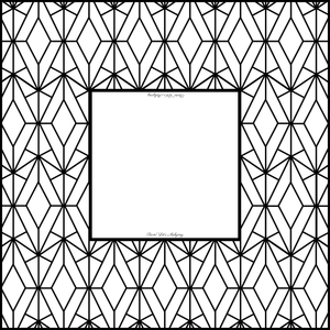 Art Deco Mahjong Mat