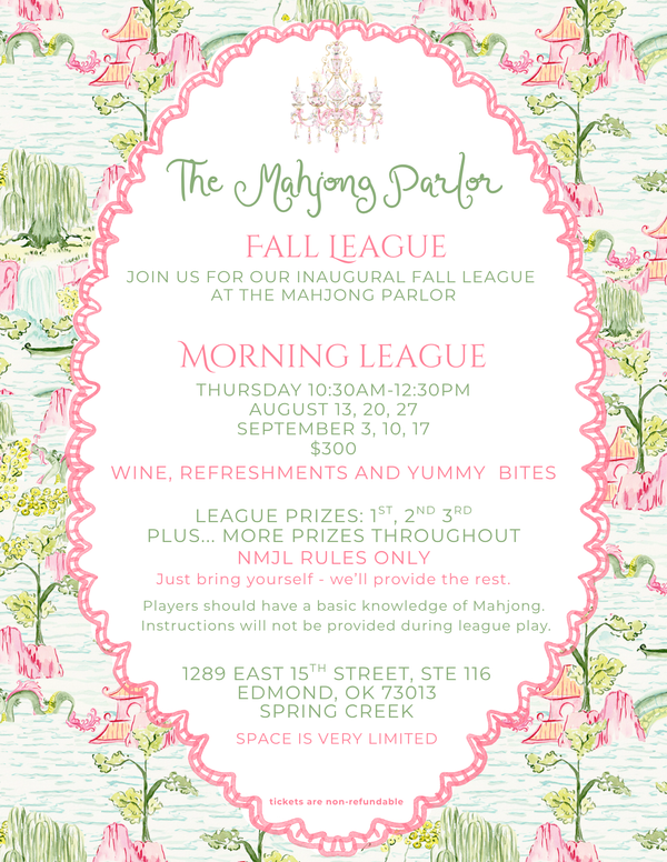 Mahjong Morning League (Fall)