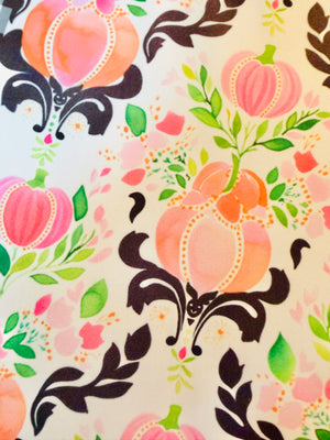 Pumpkin Patch Mahjong Mat | Fall & Halloween Mahjong Mat