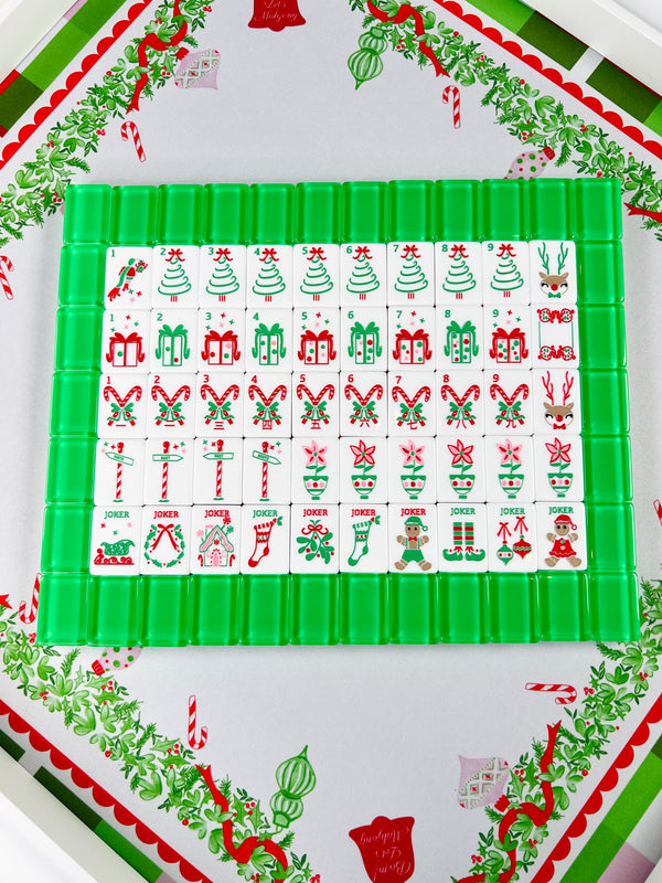 Holly Jolly Christmas Mahjong Tiles