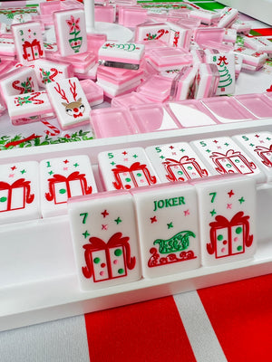 Holly Jolly Christmas Mahjong Tiles