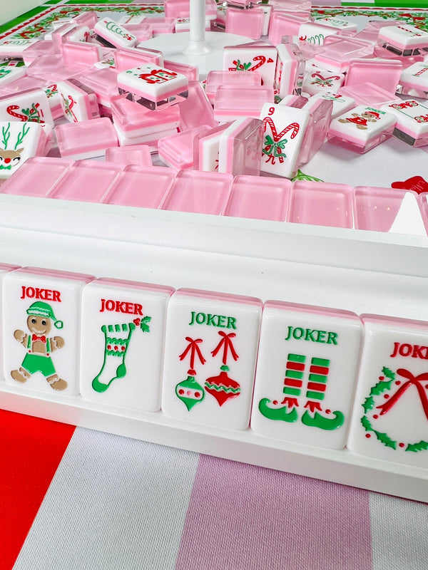 Holly Jolly Christmas Mahjong Tiles