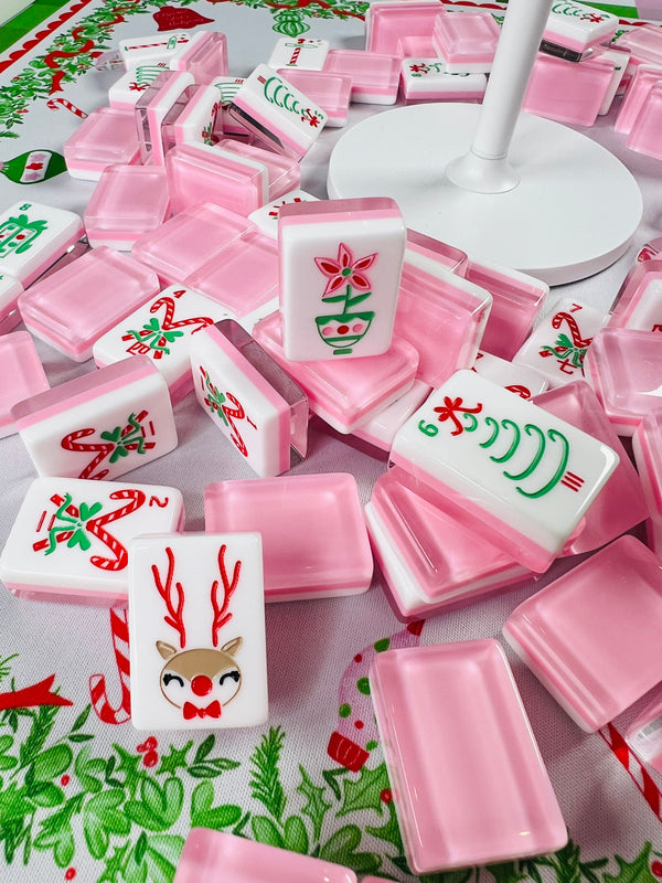 Holly Jolly Christmas Mahjong Tiles