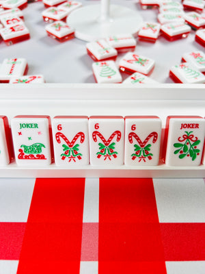 Holly Jolly Christmas Mahjong Tiles