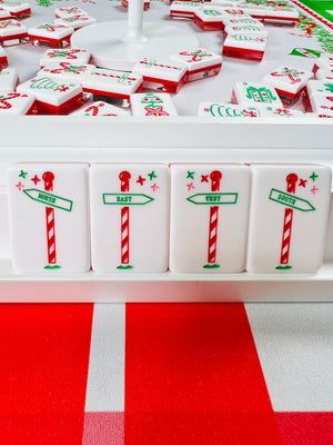 Holly Jolly Christmas Mahjong Tiles