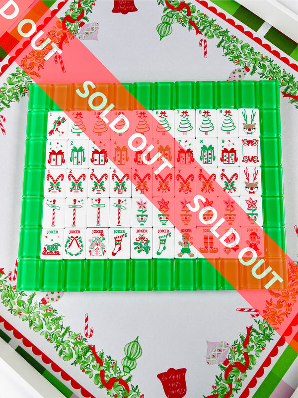 Holly Jolly Christmas Mahjong Tiles