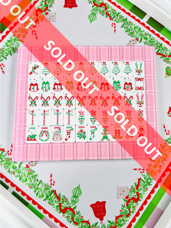 Holly Jolly Christmas Mahjong Tiles