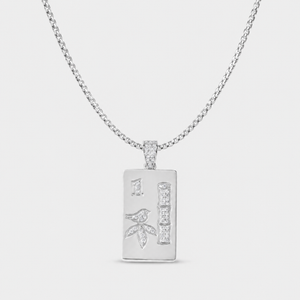 14K Gold Mahjong Pendant Necklace | Fine Mahjong Jewelry