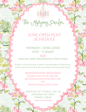 Open Play Morning June 22