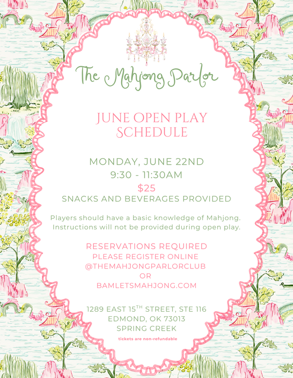 Open Play Morning June 22