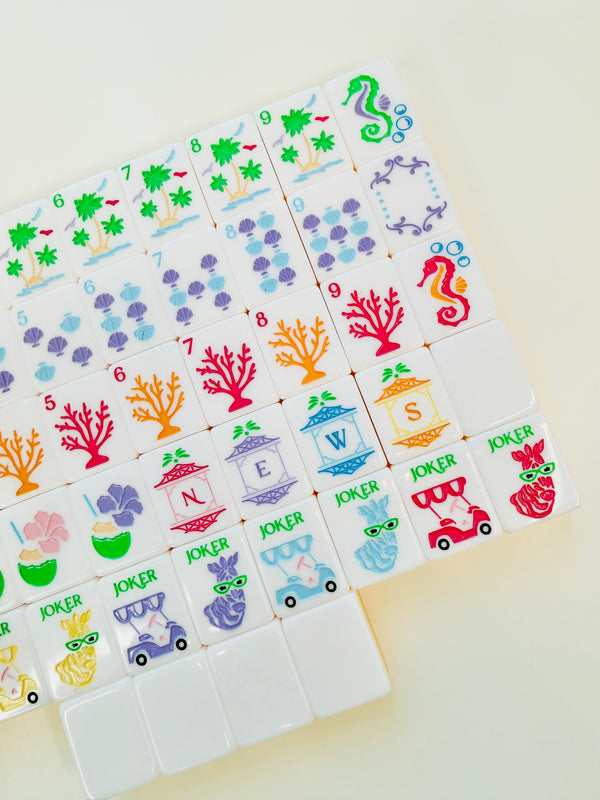 Travel Mahjong Tile Set - Palm Royale
