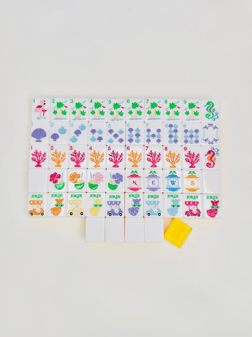 Travel Mahjong Tile Set - Palm Royale