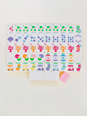 Travel Mahjong Tile Set - Palm Royale