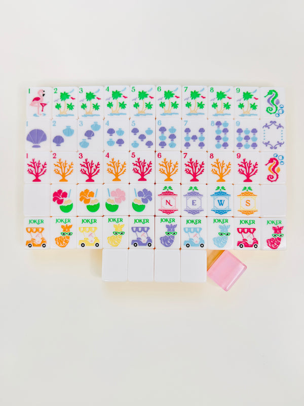 Travel Mahjong Tile Set - Palm Royale
