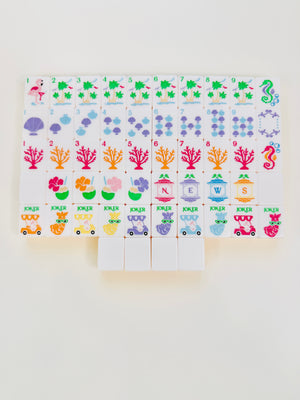 Travel Mahjong Tile Set - Palm Royale