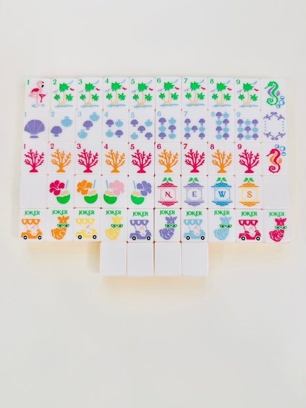 Travel Mahjong Tile Set - Palm Royale