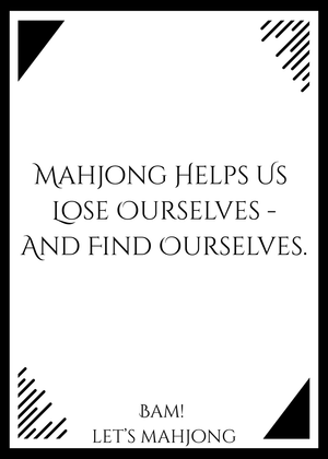 Art Deco Mahjong Tile Set (PRE-ORDER ESTIMATED DELIVERY DATE END OF JUNE)