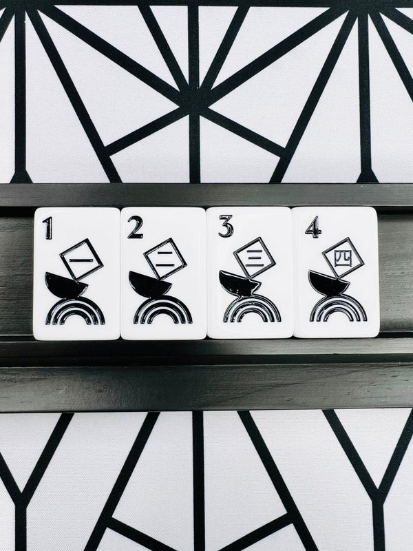 Art Deco Mahjong Tile Set (PRE-ORDER ESTIMATED DELIVERY DATE END OF JUNE)