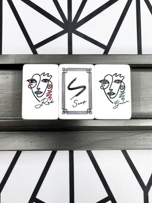 Art Deco Mahjong Tile Set (PRE-ORDER ESTIMATED DELIVERY DATE END OF JUNE)