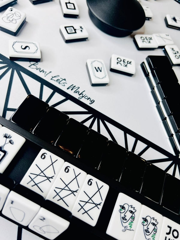 Art Deco Mahjong Tile Set (PRE-ORDER ESTIMATED DELIVERY DATE END OF JUNE)