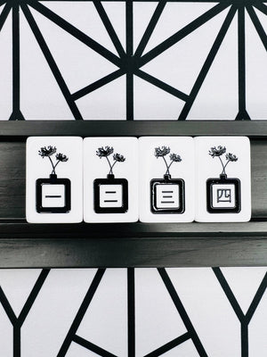 Art Deco Mahjong Tile Set (PRE-ORDER ESTIMATED DELIVERY DATE END OF JUNE)