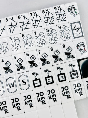 Art Deco Mahjong Tile Set (PRE-ORDER ESTIMATED DELIVERY DATE END OF JUNE)