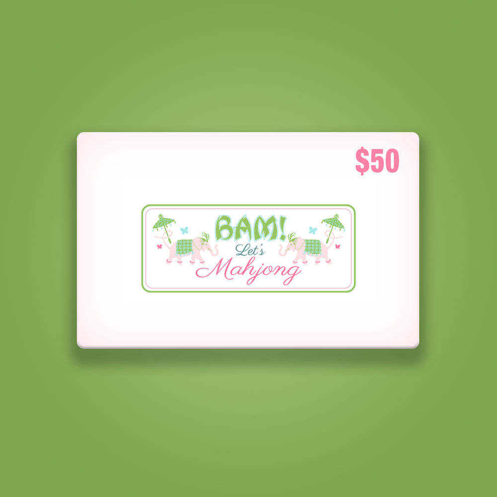 Bam! Let's Mahjong - Digital Gift Card