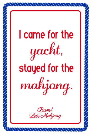 Coastal Mahjong Tile Shufflers | Set of 2 | Bam! Let’s Mahjong®