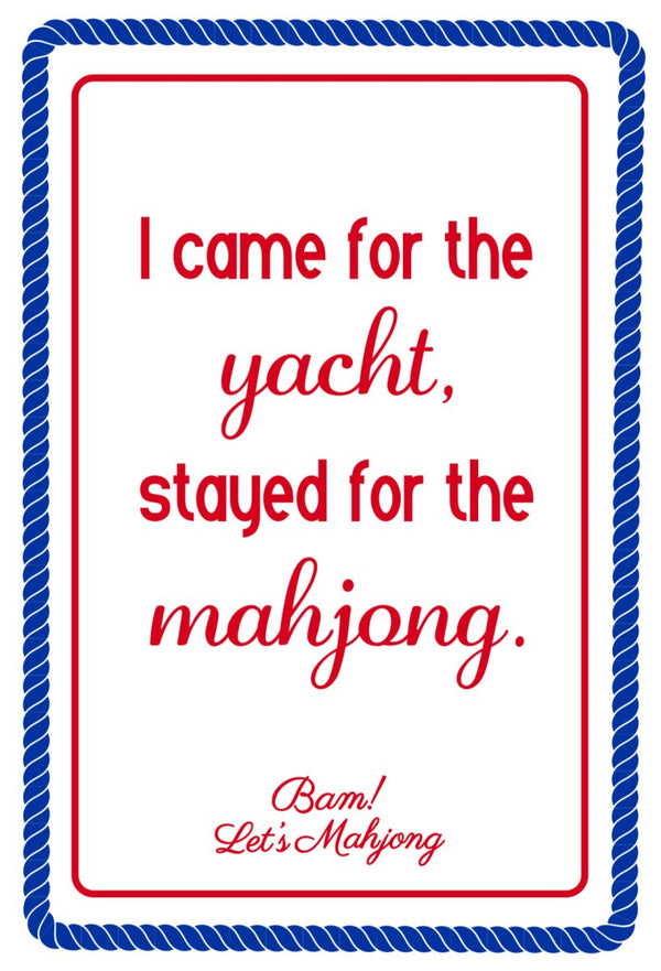 Coastal Mahjong Tile Shufflers | Set of 2 | Bam! Let’s Mahjong®