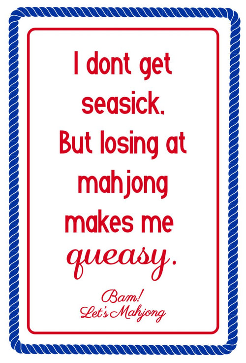 Coastal Mahjong Tile Shufflers | Set of 2 | Bam! Let’s Mahjong®