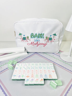 Pastel_Travel Sized_Mahjong Set_Bam Lets Mahjong