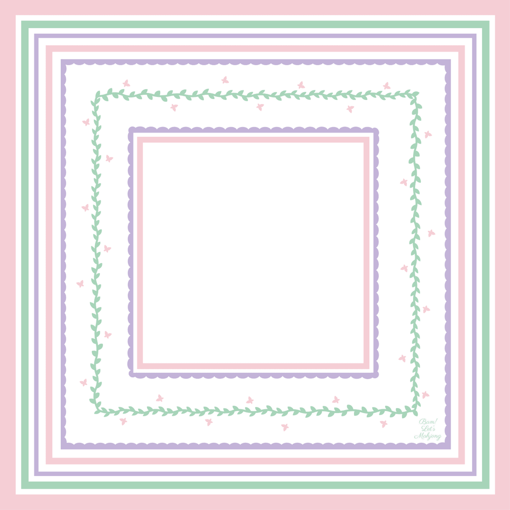 Garden Party Travel Mahjong Mat