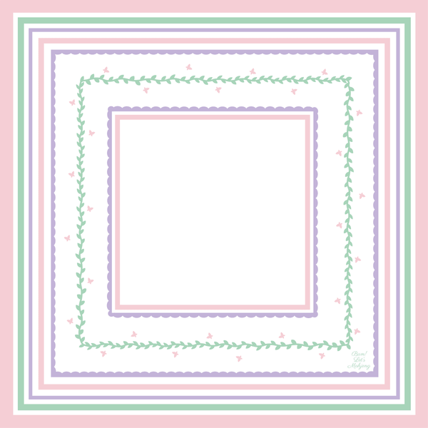 Garden Party Travel Mahjong Mat