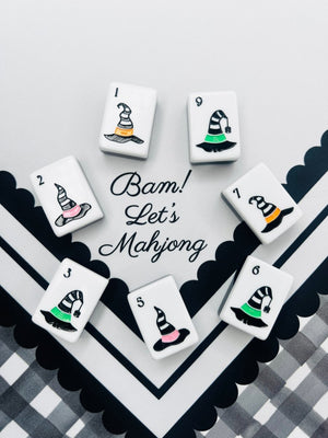 Hocus Pocus – Halloween Mahjong Tile Set (Pre-Order Estimated Delivery Date End of July)