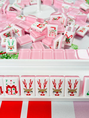 Holly Jolly Christmas Mahjong Tiles (Pre-Order)
