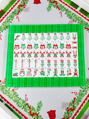 Holly Jolly Christmas Mahjong Tiles (Pre-Order)