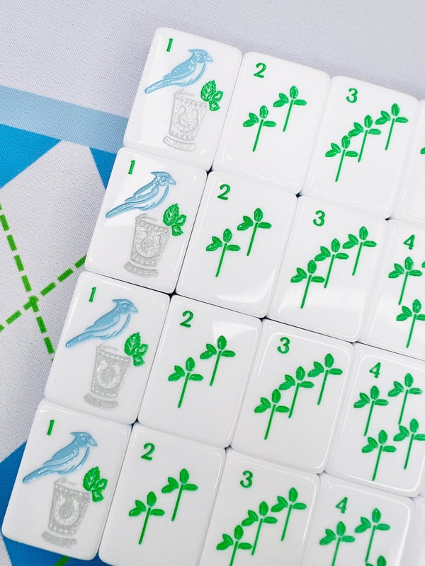 Kentucky Derby Mahjong Tile Collection with Matching Mat & Shuffler (Pre-Order)