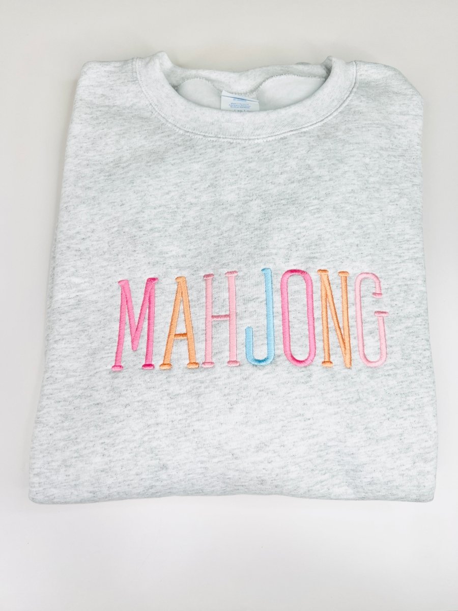 Mahjong Monogram Sweatshirt