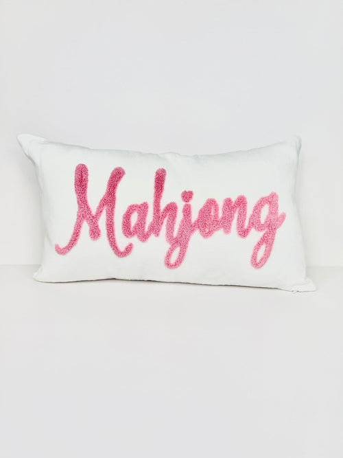Mahjong Pillow