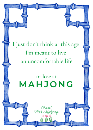 Mahjong Tile Shufflers – Uncomfortable Bright Collection