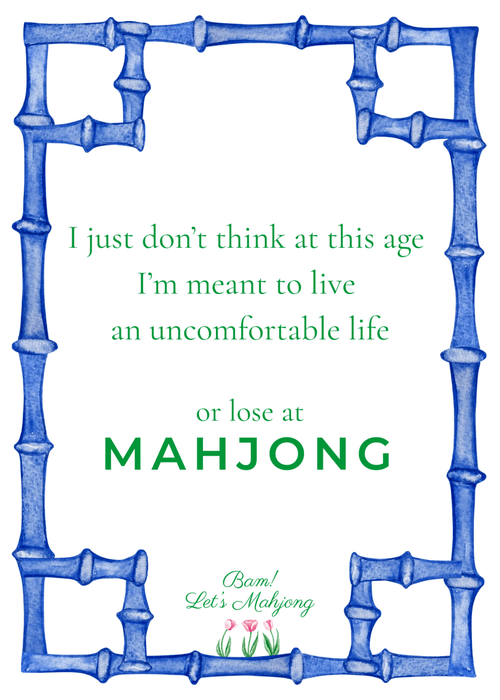 Mahjong Tile Shufflers – Uncomfortable Bright Collection