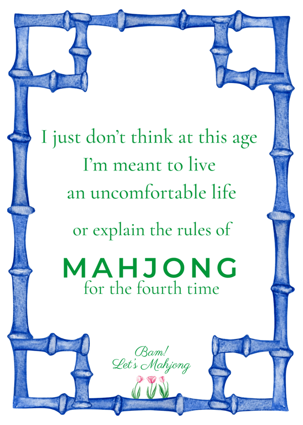 Mahjong Tile Shufflers – Uncomfortable Bright Collection