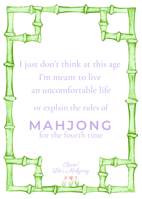 Mahjong Tile Shufflers - Uncomfortable Pastel Collection